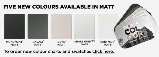 COLORBOND® steel Matt
